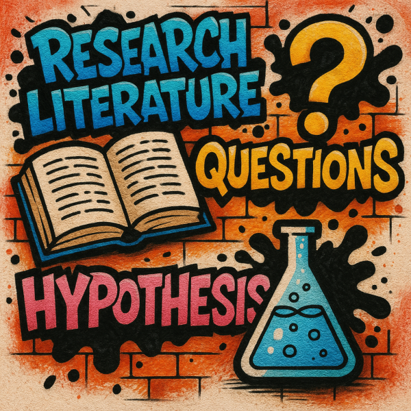Research Methods – Literature, Questions & Hypothesis